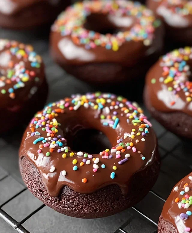 Chocolate Baked Donuts