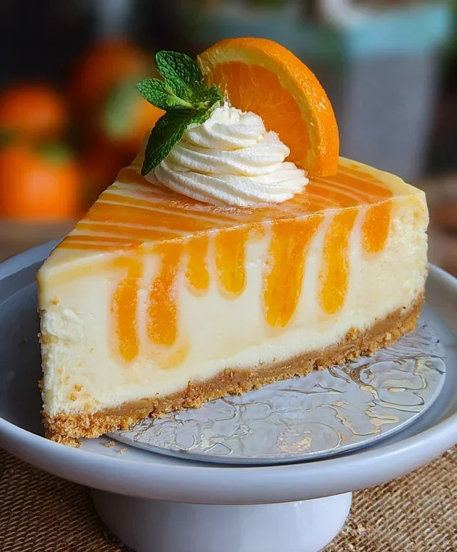 Orange Creamsicle Cheesecake