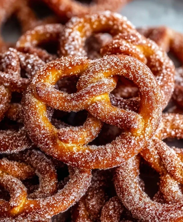 Cinnamon Sugar Pretzels