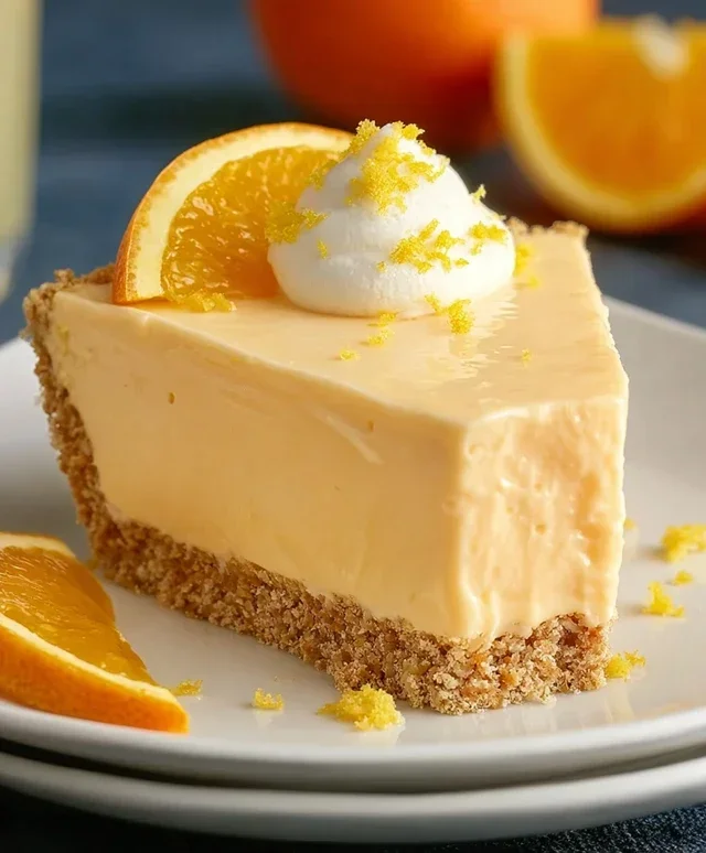 Orange Creamsicle Pie
