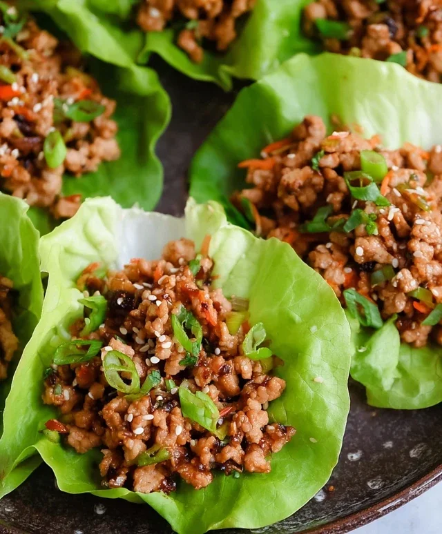 Crunchy PF Chang's Lettuce Wraps