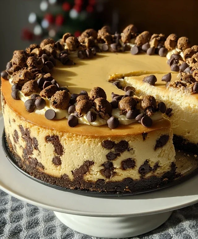 Chocolate Chip Cookie Cheesecake