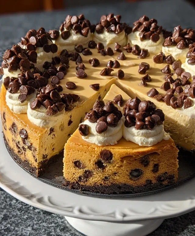 Chocolate Chip Cookie Cheesecake