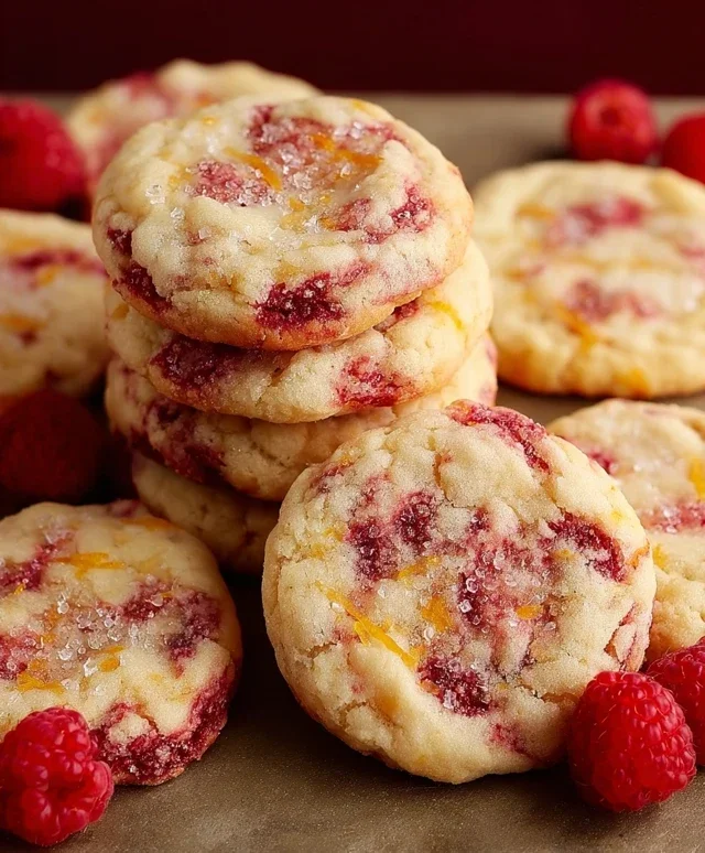 Lemon Raspberry Cookies