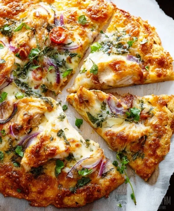 Chicken Crust Pizza