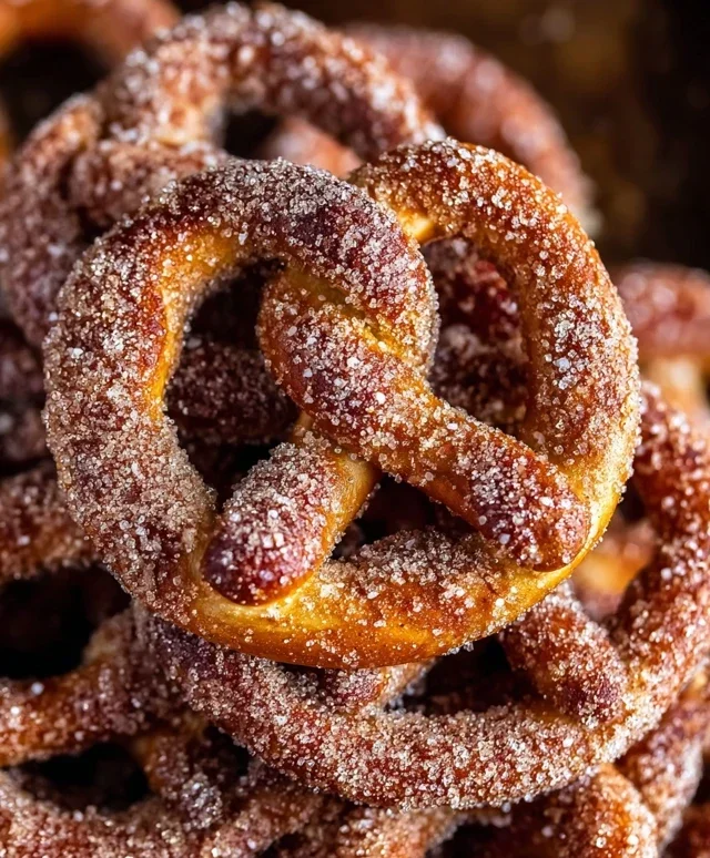 Cinnamon Sugar Pretzels