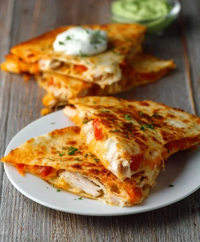 Keto Chicken Quesadilla