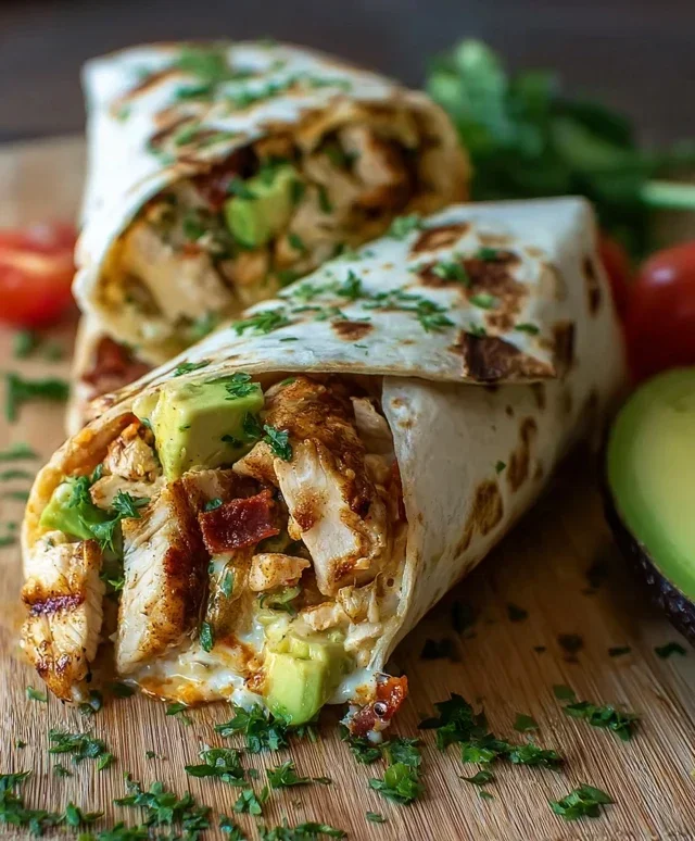 Chicken Avocado Wrap