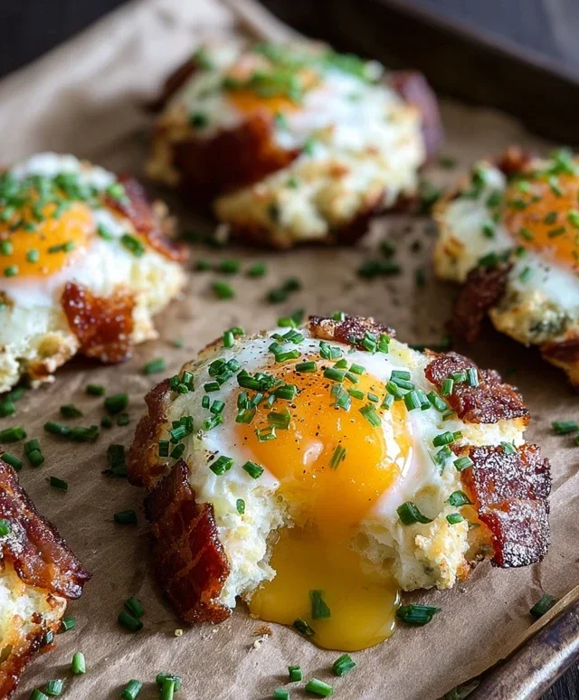 Beef Beef Bacon Parmesan & Chive Egg Clouds