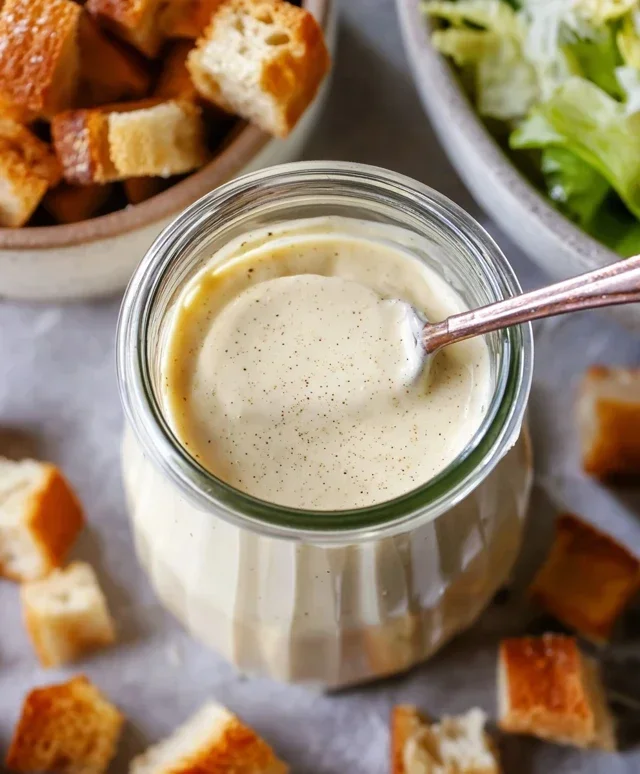 Homemade Caesar Salad Dressing