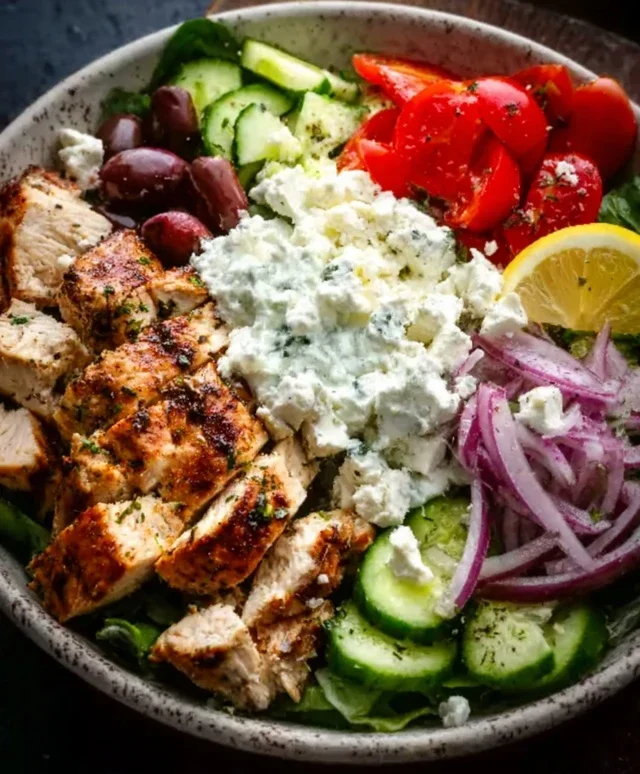 Greek Chicken Bowls