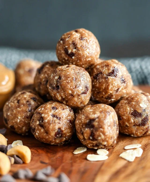 No-Bake Peanut Butter Energy Bites