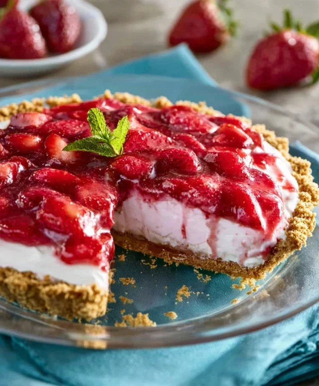 Strawberry Cream Cheese Pie