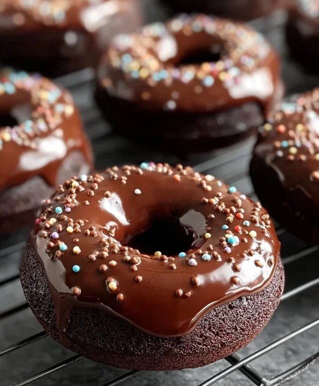Chocolate Baked Donuts