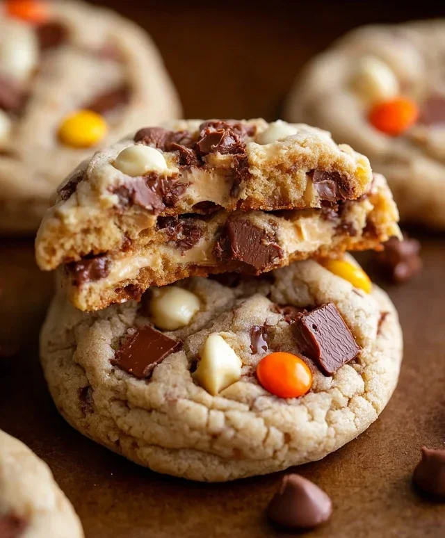 Reese's Cheesecake Cookies