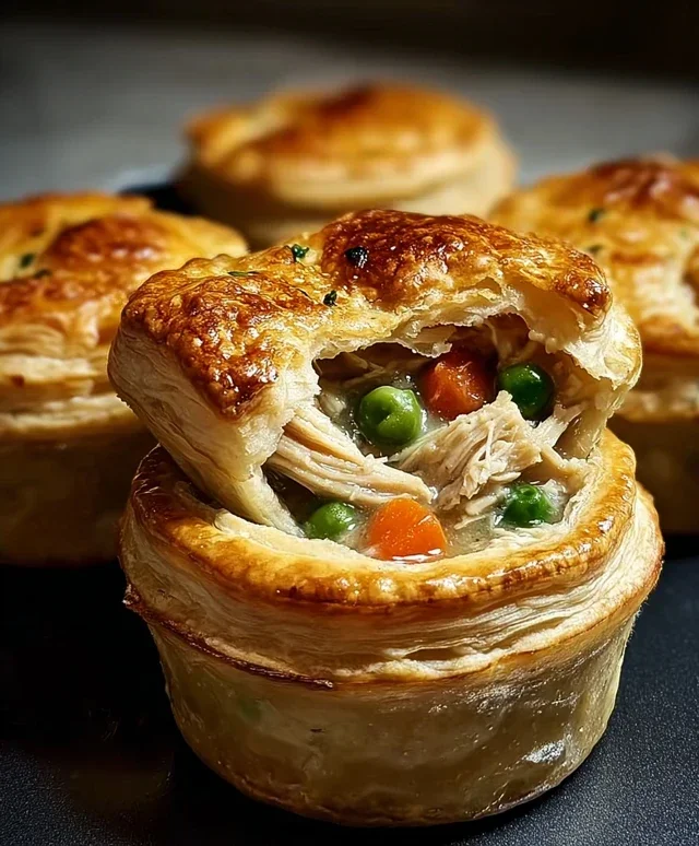 Mini Chicken Pot Pies