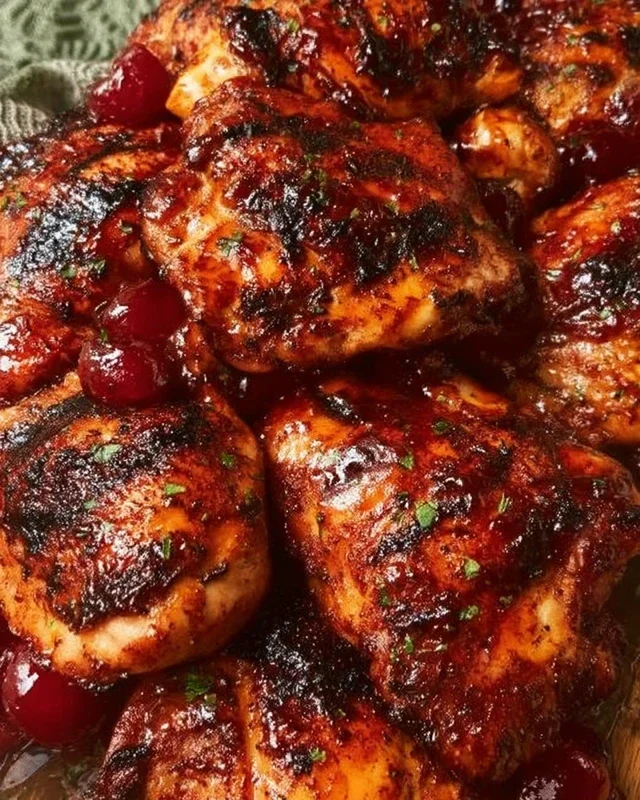 Cherry Dr. Pepper Grilled Chicken