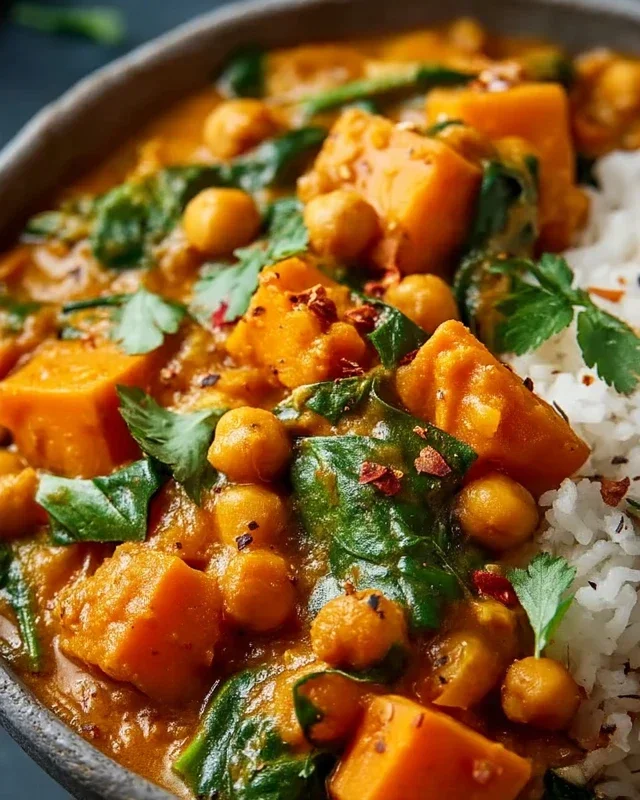 Sweet Potato and Chickpea Curry