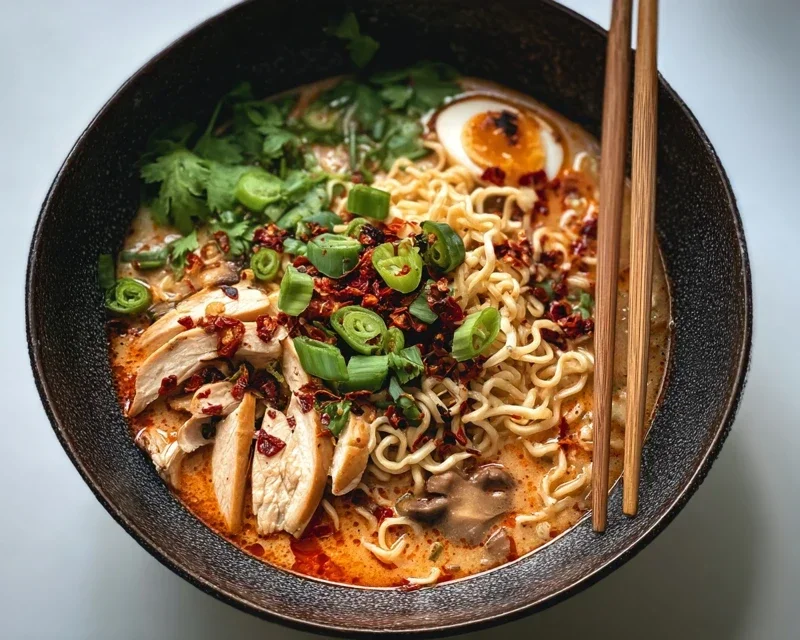 Marry Me Chicken Ramen