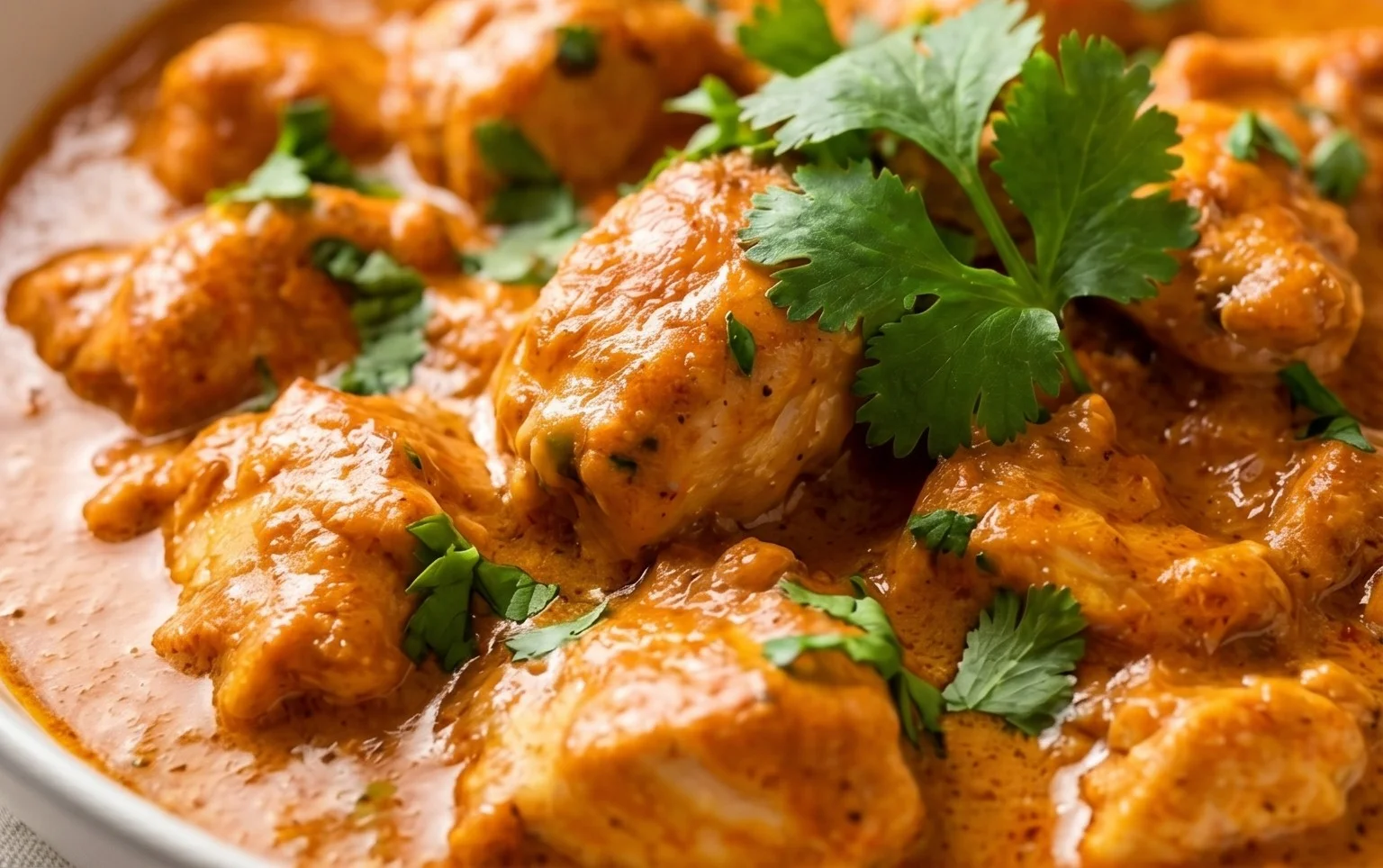 Creamy Oven Baked Chicken Thighs