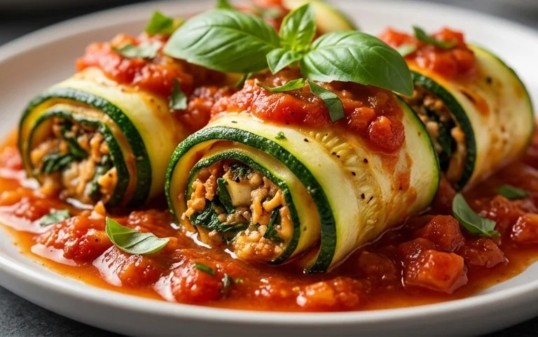 Vegan Zucchini Rollatini