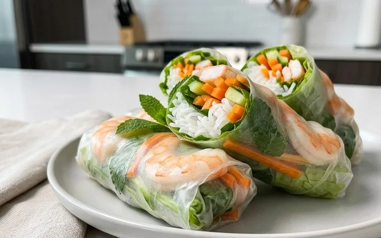 Lettuce Wrap Summer Rolls