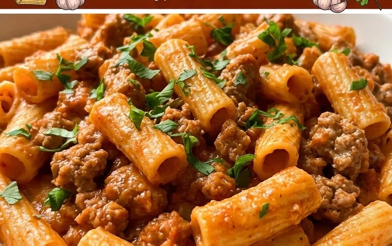 Creamy Sausage Rigatoni (One-Pan, 30-Minute Meal)