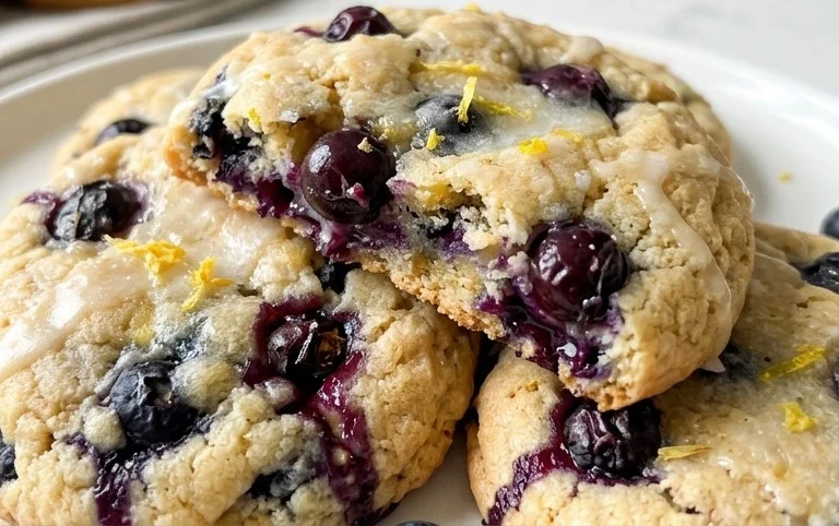Lemon Blueberry Cookies Recipe
