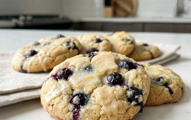 Lemon Blueberry Cookies Recipe