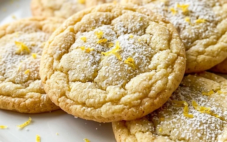 Soft & Chewy Lemon Cookies