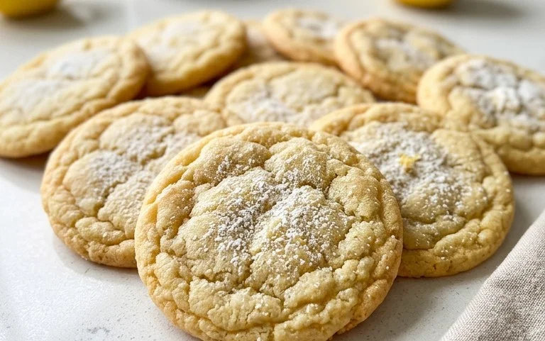 Soft & Chewy Lemon Cookies