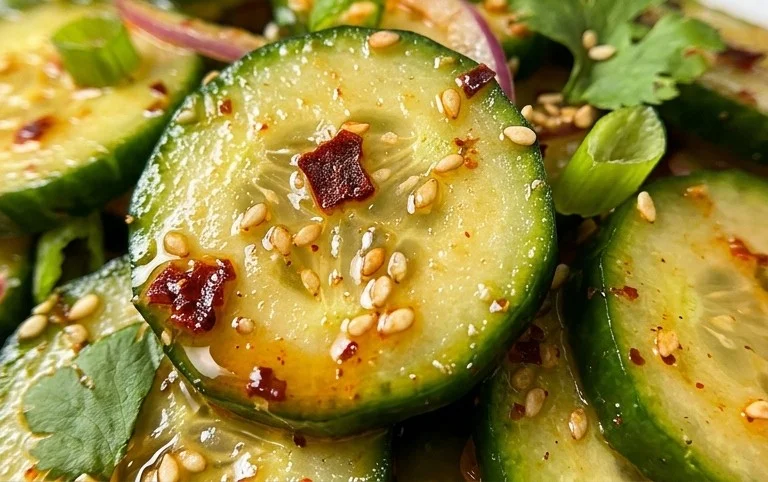 Spicy Asian Cucumber Salad