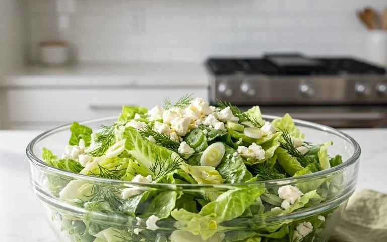 Maroulosalata (Greek Lettuce Salad)