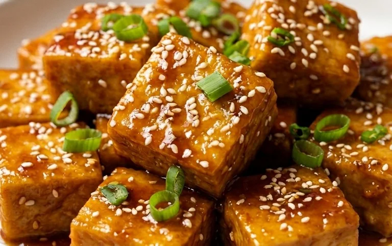 Honey Garlic Tofu