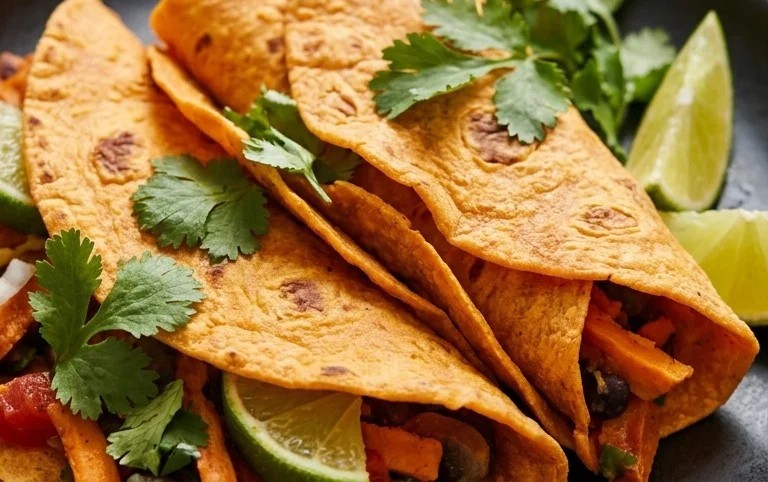 Sweet Potato Tortillas (Gluten-Free Vegan Wraps)