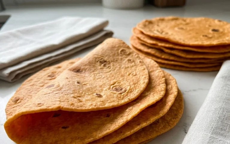 Sweet Potato Tortillas (Gluten-Free Vegan Wraps)