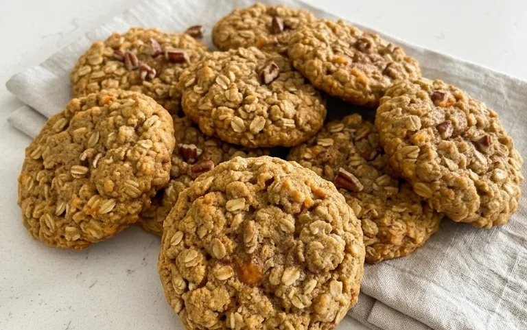 Sweet Potato Oatmeal Cookies