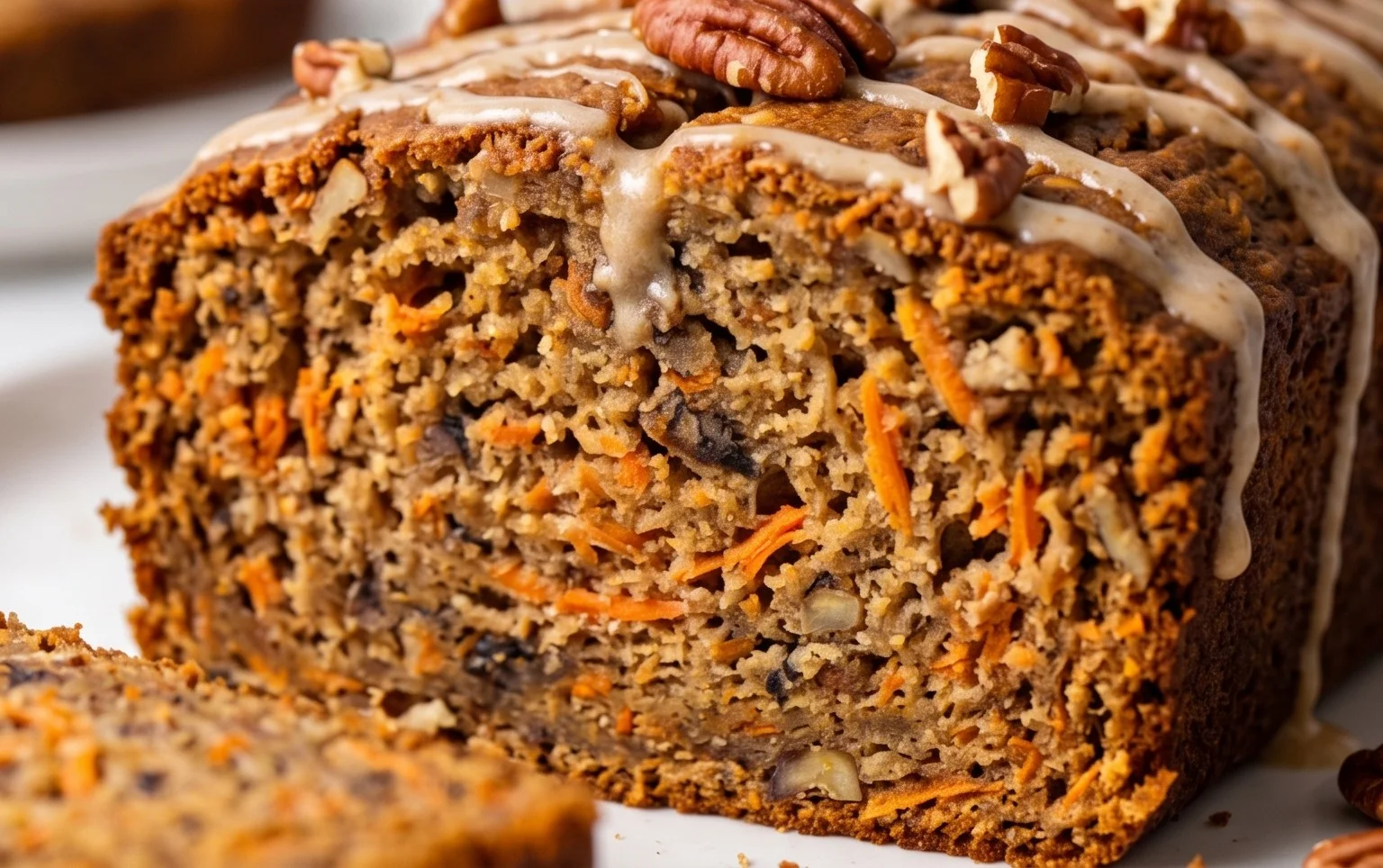 Dairy Free Carrot Cake Banana Bread