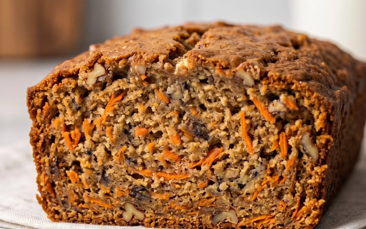 Dairy Free Carrot Cake Banana Bread