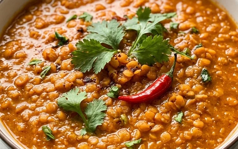Spicy Red Lentil Curry
