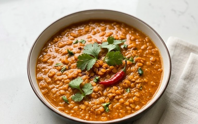 Spicy Red Lentil Curry
