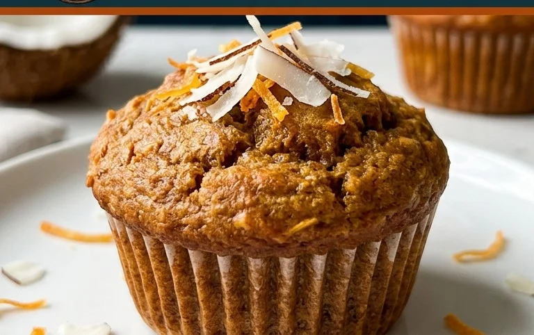 Anti-Inflammatory Coconut and Sweet Potato Muffin Recipe