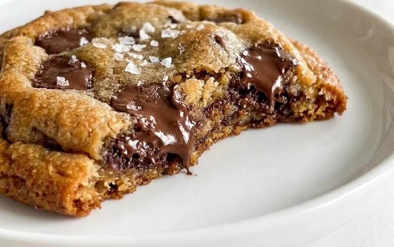 Crispy and Chewy Chocolate Chip Cookies
