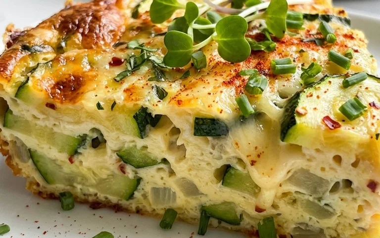 Crustless Zucchini Quiche Recipe