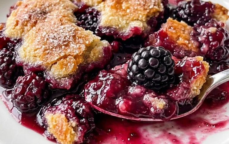 The Pioneer Women's Blackberry Cobbler
