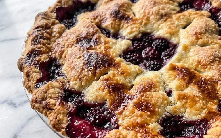 The Pioneer Women's Blackberry Cobbler