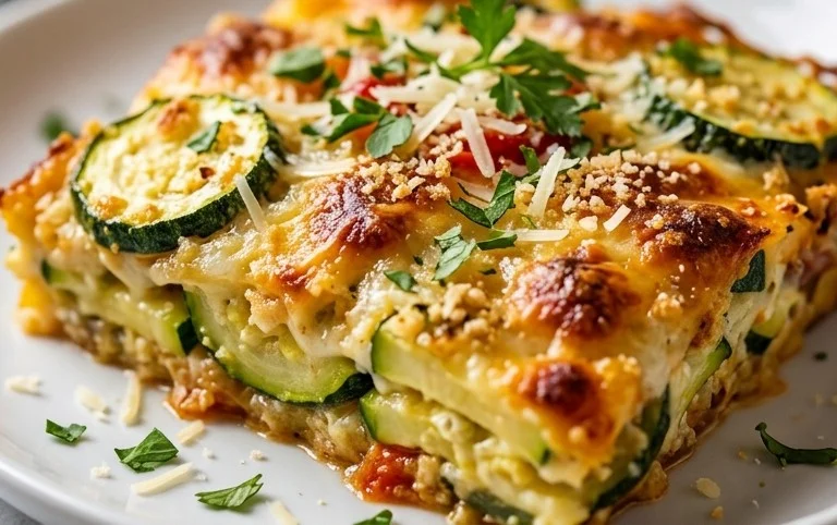 Baked Zucchini and Cheese