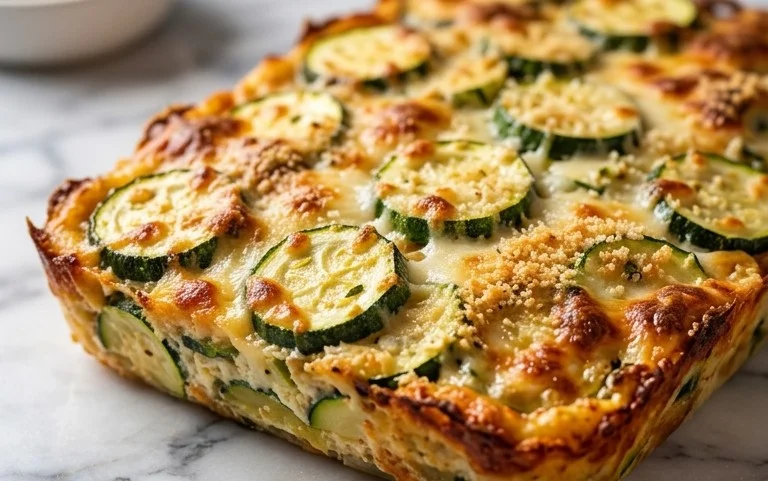 Baked Zucchini and Cheese