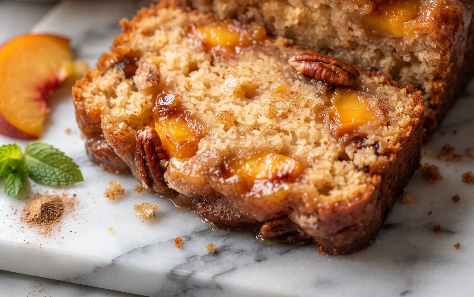 Southern Peach Bread