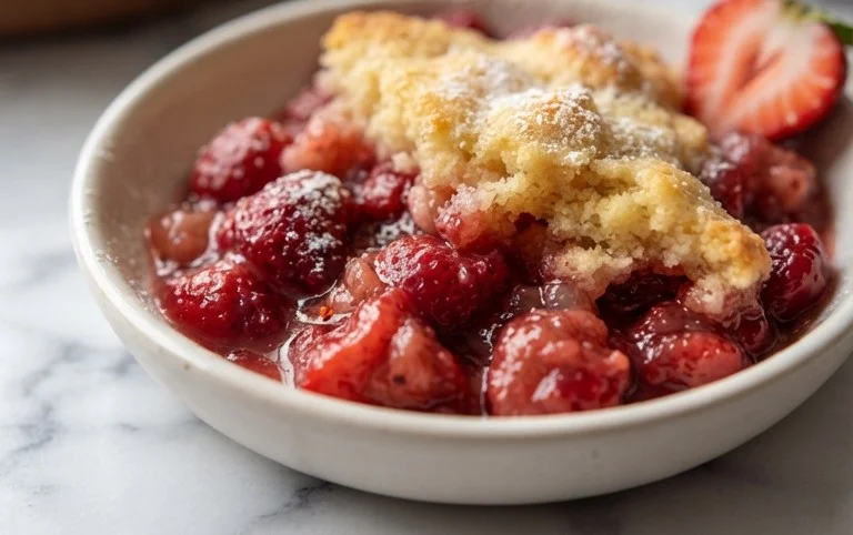 Strawberry Cobbler